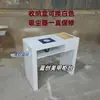 Caja de Almacenamiento para Uñas Artísticas, Mesa Integrada para Uñas Artísticas, Estación de Trabajo Individual, Doble o Triple con Acabado en Laca, Lámpara Integrada, Ruedas de Doble Capa