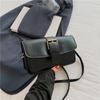 Hermoso Bolso de Hombro Axilar Casual Decoración Distintiva con Hebilla de Cinturón Moda Nueva 2024 Retro Crossbody Bolso Cuadrado Pequeño