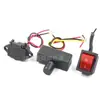Controlador de velocidade para pulverizador elétrico 12V fonte de alimentação comutável tomada universal vermelha acessórios de controle de velocidade para pulverizador agrícola de 12 volts