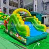 Comercio exterior castillo inflable al aire libre construcción de grupo para expandir actividades para padres e hijos para romper barreras tobogán castillo travieso moldes de gas fabricantes