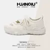Zapatos de Moda Universales Torre para Mujer ZHQ5366 Verano Nuevos Zapatos de Velcro para Mujer Combinan con Todo Transpirables Casuales para Mujer