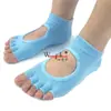 Calcetines de yoga para mujer, zapatillas de yoga, calcetines de cinco dedos, equipo de yoga, calcetines de fitness, zapatillas de yoga aéreo transfronterizos
