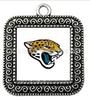 Collar con colgante del equipo de rugby Jacksonville Jaguars de la Federación Nacional 32 de EE. UU.