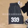 Verão europeu e americano transfronteiriço novo tendência da rua americana soltos casuais shorts de corrida calças de moletom esportivas calças de cinco pontos masculinas e femininas