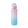Taza de Agua Creativa con Aroma a Fruta al por Mayor, Tritan, Lujo Ligero, Sensación de Alta Gama, con Popote, para Deportes y Fitness Infantil