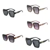 25 Gafas de Sol de Moda Unisex de Lujo Ligero Nuevas en Stock con un Marco Cuadrado Retro de Alta Gama de Moda Que Hace que la Cara Parezca Más Pequeña, Gafas de Sol de Marco Grande