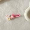Pinza para el Cabello de Gatito Dulce y Linda Clip de Pato Corazón Roto de Niña Pinza para el Cabello Infantil Flequillo Flequillo Dibujos Animados Tocado