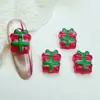 Série de Natal Transfronteiriça Decorações para Unhas Adesivos de Resina DIY Árvore de Natal Boneco de Neve Sino Chapéu Acessórios para Unhas