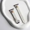 Para Apple watch987 S10 Apple Watch com pulseira de couro fino de camélia de alto nível iwatch