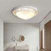 [Guau] Lámpara de techo LED estilo crema para sala de estar, dormitorio, moderna, sencilla y creativa, con cielo estrellado.