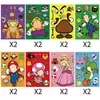 Grupo de Cazadores de Brujas Transfronterizos Pegatinas de Cambio de Rostro Dibujos Animados Pegatinas Impermeables Anime Kpop Niños DIY Pegatinas Creativas Personalización