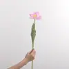 Flores artificiais rosas para casamentos, arranjos florais, decorações de corredor, flores falsas, flores de seda, decorações de parede de fundo, acessórios de decoração para casa