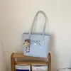 Bolsa tote grande com design de nicho e laço 2026 nova tendência de moda bolsa de ombro bolsa de mão bolsa de axila