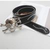 Cinturón de Calavera con Pedrería Estilo Y2k para Traje de Mujer Abrigo Abrigo Diseño de Nicho Estilo Europeo y Americano Sello de Cintura