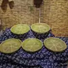 Cesta de Bambú Otoñal Exhibidor Decoración Cosecha Granja Verduras Especialidades Locales Verduras Secado al Sol Festival de Otoño Jardín de Infancia Otro