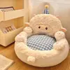 Cojín de asiento futón tatami caricatura oveja pequeña sofá dormitorio niños pequeños lectura sofá pequeño sentarse en el suelo persona perezosa tapete
