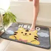 Tapete de Baño Temu Transfronterizo Imitación Cachemir, Engrosado, Absorbente de Agua, Antideslizante, Tapete Resistente al Desgaste para Puerta de Entrada