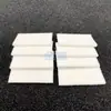 Peça de algodão de fibra absorvente redonda branca ventilador de pescoço pendurado peça de algodão de fibra peça de algodão de fibra volátil para aromaterapia de carro