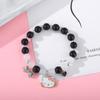 Pulseira com Pingente Joker Handmade Hello Kitty Atacado Pulseira Magnética Gato Simples Nova Liga KT Presente para Namoradas