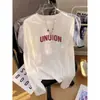 Camiseta de manga larga para mujer de algodón puro, nuevo estilo coreano para primavera y otoño, camiseta casual ajustada, top de capa base, todo algodón