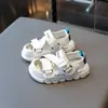 Sandalias Cerradas de Nuevo Estilo para Niños Verano 2025, Sandalias Deportivas con Suelas Suaves Antideslizantes, Zapatos Casuales para Niñas, Zapatos de Playa Estilo Coreano