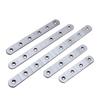 Conector recto de acero inoxidable engrosado de fábrica pieza de conexión pieza recta código de ángulo de pieza plana código de ángulo pieza fija