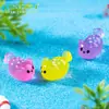 Transfronterizo nuevo luminoso lindo babosa marina babosa animal marino diy accesorios de joyería micro-paisaje adornos pequeños