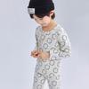 Conjunto Térmico de Otoño e Invierno Ropa Interior Infantil Categoría a Ropa de Otoño para Niños y Niñas Ropa para el Hogar para Bebés Pijama para Bebé Algodón Puro