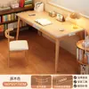 Mesa de Estudo Mesa de Computador Mesa para Casa Mesa de Escrita para Estudante Mesa para Apartamento Pequeno Quarto Mesa de Escritório Mesa de Escritório com Estante Integrada