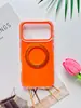 Funda Protectora de Acrílico Tres en Uno Manzana 18Pm Doble Color Sólido 15 Adecuada para 16 Funda Magnética para Teléfono 17 con Soporte