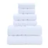 Juego de Toallas de Comercio Exterior Algodón Puro Toalla de Baño Juego de Tres Piezas Engrosado Absorbente Algodón Liso Amazon Juego de Toallas de Regalo Transfronterizo