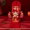 Sobres Rojos de Año Nuevo 2027 Nuevo Paquete Rojo Creativo 3D Personalizado para Regalo de Dinero de Año Nuevo Infantil Sobre del Año de la Oveja