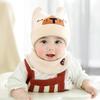 Gorro de Punto Zorro 2024 Lindo Gorro Pulóver para Bebé Masculino y Femenino Estilo Coreano Sombrero Cálido para Niños Sombrero para Niños