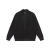 Yidao Vintage 2026 Coleção Outono Nova: Suéter Cardigan com Gola Alta e Zíper Estilo Old Money para Homens, Tricô Geométrico Texturizado