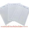 Youxuan A4 Papel de dever de casa Alunos do ensino fundamental e médio Espessado Chinês Matemática Inglês Este Caderno Papel de dever de casa Prática Jam