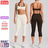 Conjunto de top de regata para yoga com bloqueio de cor de bolinhas transfronteiriço, falso duas peças, secagem rápida, costas bonitas, conjunto esportivo para corrida ao ar livre e fitness para mulheres