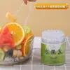 Tenedores de plástico desechables de grado alimenticio para frutas para uso doméstico y comercial, palillos multifuncionales para ensaladas y frutas con diseño de bambú