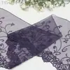 Tanglong Patrón de Volutas Francesas Vintage Encaje de Malla Bordada con Adorno para Ropa, Lencería y Accesorios