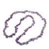 Cuentas sueltas de grava de forma irregular, accesorios de joyería DIY, cuentas de pulsera semiacabadas de grava de cristal de piedra de colores