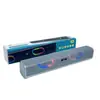O novo alto-falante Bluetooth NBY8891, canhão de graves pesados, luzes RGB coloridas de celebridade da internet, estéreo Bluetooth portátil para exterior