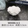 Tazón Pequeño de Melamina Anticaída Blanco Tazón de Arroz Comercial Tazón Pequeño de Plástico Tazón para Gachas Tazón para Sopa de Comida Rápida Vajilla Imitación Porcelana Tazón para Condimentos