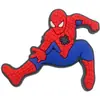 Serie Spiderman, zapatos con agujeros, hebilla de zapato con flores, hebilla de zapato desmontable decorativa de PVC, punto transfronterizo, explosión de Amazon
