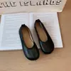 Sapatos de boca rasa estilo feminino Mary Janes 2026 fundo plano sapatos de noite primavera e outono novo estilo combinam com saias retrô francês ballet