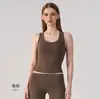 Colete de yoga transfronteiriço estilo europeu e americano para mulheres, gola U, sem mangas, secagem rápida, justo ao corpo, adequado para corrida ao ar livre, treinamento e atividades de fitness