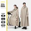 Impermeable para vehículos eléctricos nuevo al por mayor, poncho de lluvia para motocicleta para adultos ampliado, engrosado y alargado, equipo de lluvia para protección contra lluvia intensa