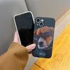 Paquete de Expresiones Divertidas de Gatito y Perro Adecuado para Funda de Teléfono Móvil Apple 14 Nuevo Iphone13 Cubo de Rubik Borde Recto 15 Dibujo Animado