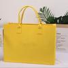 Bolso Nuevo de Fieltro, Venta Directa de Fábrica Bolso Tote de Fieltro de Regalo, Promoción Corporativa y Bolso de Fieltro Popular con Logo Impreso