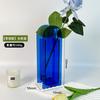 Jarrón Acrílico Colorido de Venta Caliente Transfronterizo, Arreglo Floral Hidropónico Moderno de Lujo Ligero para el Hogar, Decoración Simple de Sala de Estar Estilo Nórdico