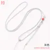 Cordón para Collar de Jadeíta Jade Hetian Hecho a Mano DIY de Gama Alta para Mujer Cordón Ajustable Colgante de Cinabrio Venta al por Mayor