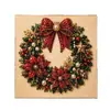 Pintura de Perlas Navideñas 5D Más Vendida en Amazon Set DIY Papá Noel Reno Pintura de Diamantes Hecho a Mano Decoración del Hogar